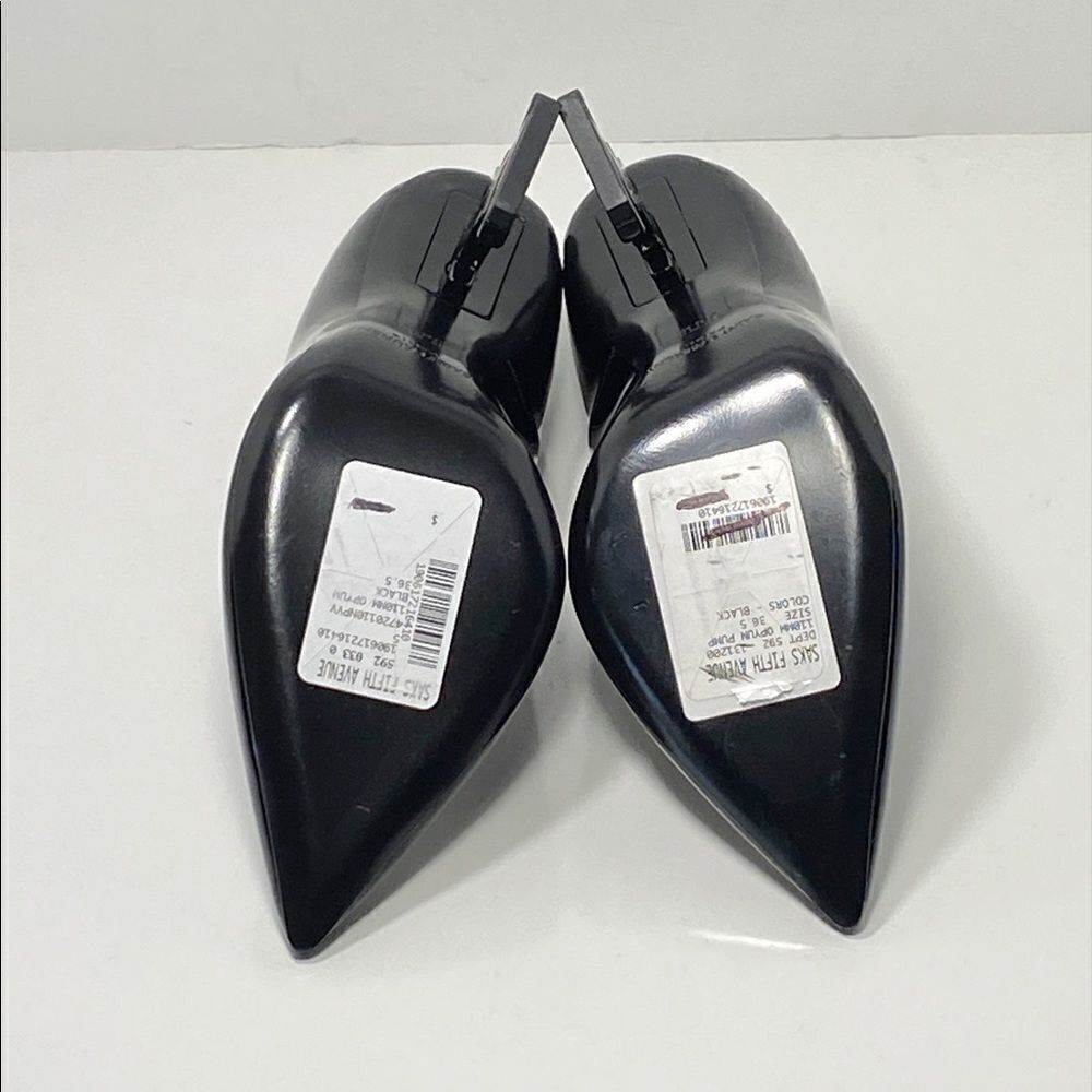 Saint Laurent Opyum Point-Toe Patent Leather Pumps size 36.5 - Picture 11 of 12
